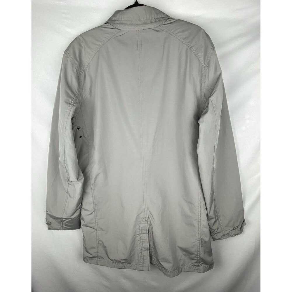 Eddie Bauer Jacket Mens TL‎ Gray Goose Down Winter Trench All Seasons Waterproof - Picture 8 of 14